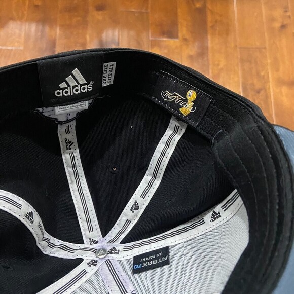 Adidas 2012 NBA Finals Miami Heat Basketball Fitted Cap One Size Flex - Picture 4 of 5